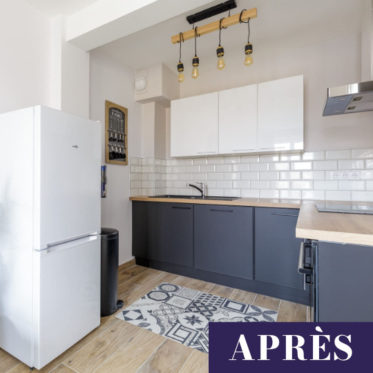 Cuisine T2 meublé après travaux
