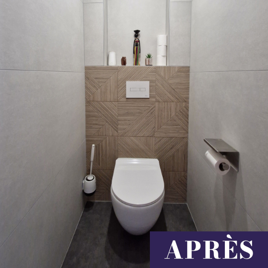 Toilette maison Surbourg après travaux