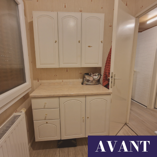 Salle de bain maison Surbourg avant travaux